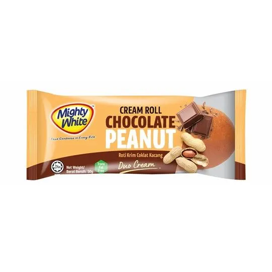 Mw Peanut Butter Cream Roll 50g