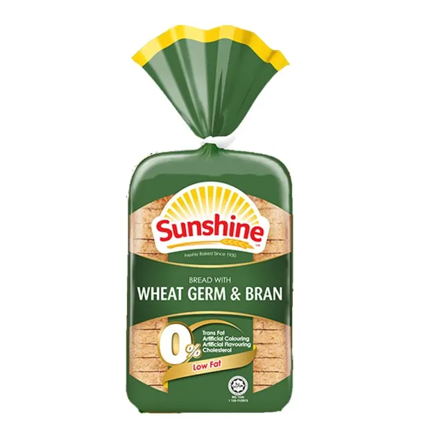 Sunshine Bread With Wheat Germ N Bran 400g