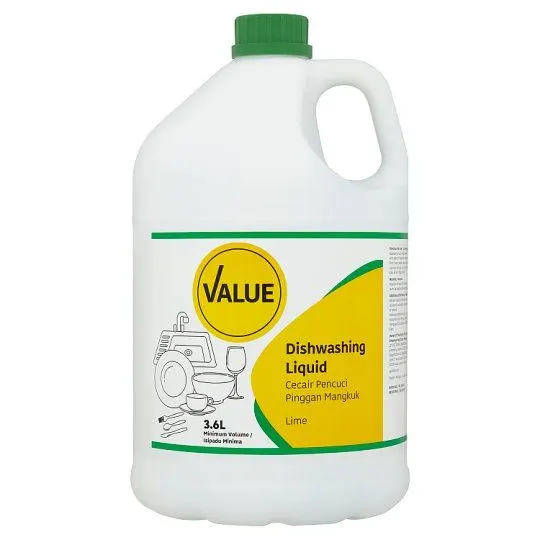 Value Dish Wash 3.6L - Lime