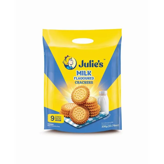 Julies Milk Crackers 306g