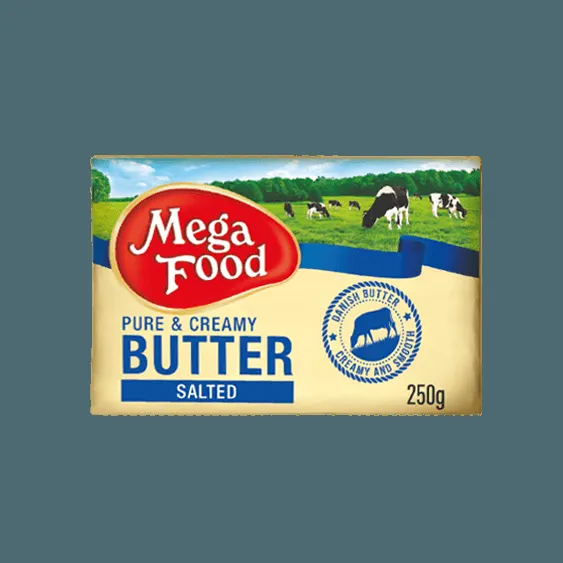 Mega Food Salted Butter 250g