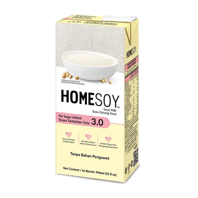 Homesoy No Sugar Added 3.0 946ml