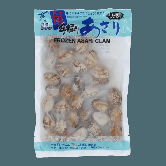 Frz Asari Clam (40% Glazing) 500g Pack