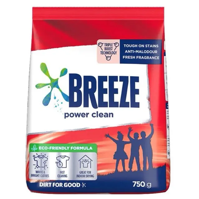 Breeze Pwder Power Clean Red 750g