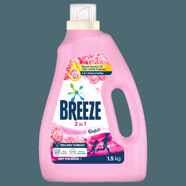 Breeze Liq With Frg Of Comfort Btl 1.5kg