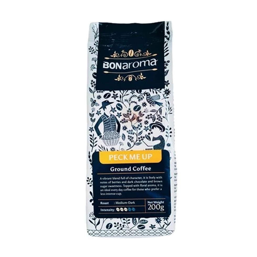 Bonaroma Peck Me Up Ground Cof 200g