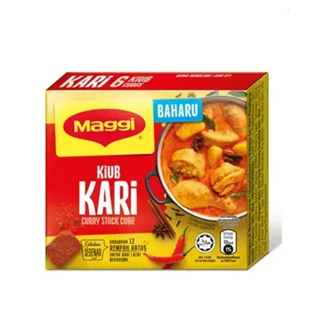 Maggi Curry Cube 60g (6 Cubes)