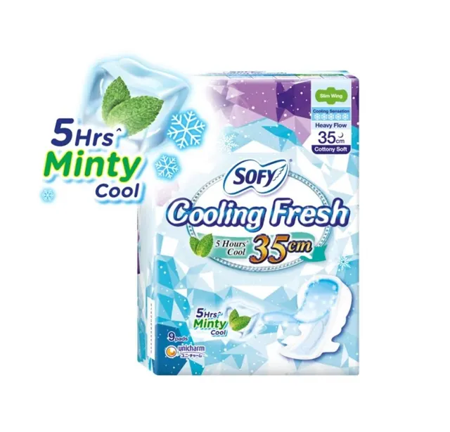 Sofy Cooling Fresh Slim Nwg 35cm 9S
