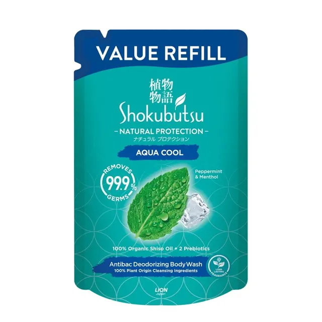 Shokubutsu Bw Natural Aqua Cool Refill 800g