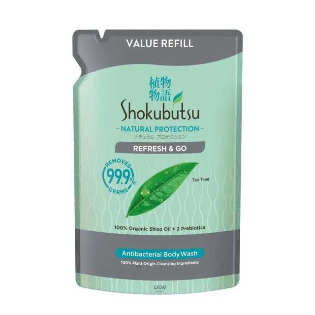 Shokubutsu Bw Natural Refresh Go Refill 800g