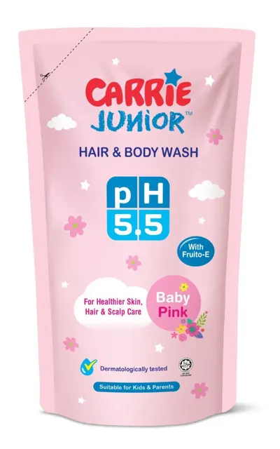 M-Carrie Junior Hbw Ph5.5 Pink 475g