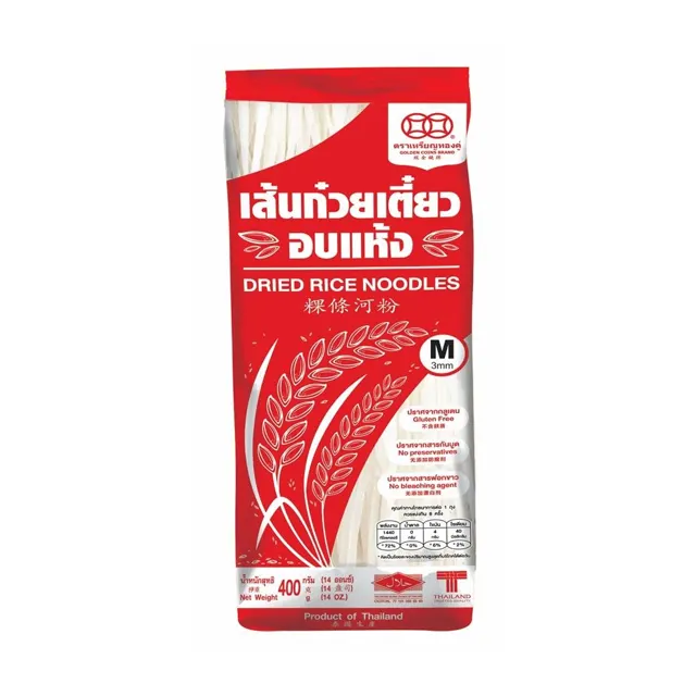 Gold Coin Dried Rice Noodles 400g