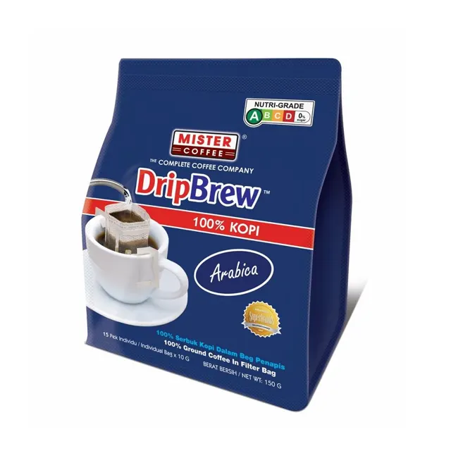 Mister Coffee Dripbrew Arabica 10gx15s