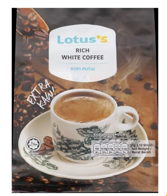 Lotuss White Coffee Kaw 12×35g