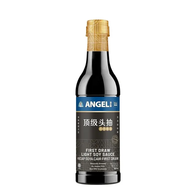 Angel First Draw Light Soy Sauce 500ml