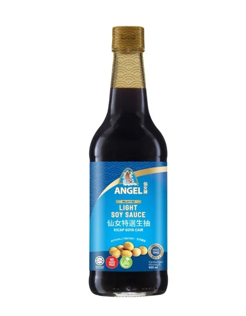 Angel Selected Light Soy Sauce 500ml