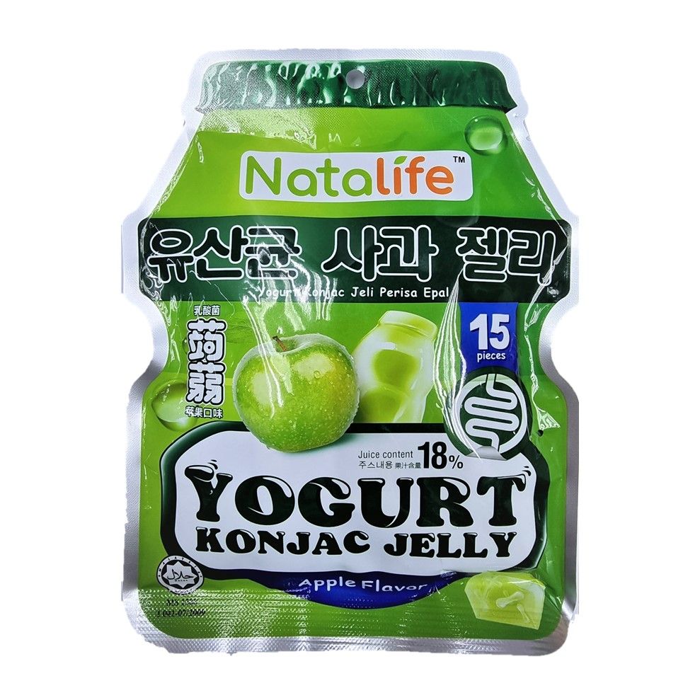 Natalife Yogurt Konjac Jelly Apple 300g