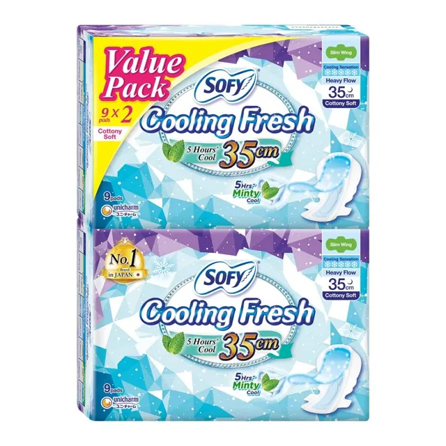 Sofy Cooling Fresh Night Wing 35cm 9S Tp