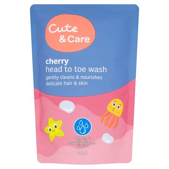 Cute+care Htt Tdlr Wash 850ml Cherry