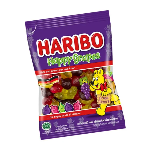 Haribo Happy Grapes 160g
