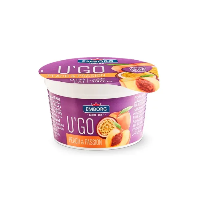 Emborg Ugo Dessert Peach Passion 100g