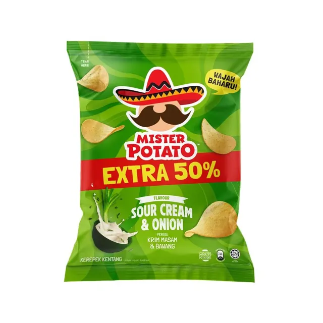 Mister Potato Sour Crm & Onion 60g