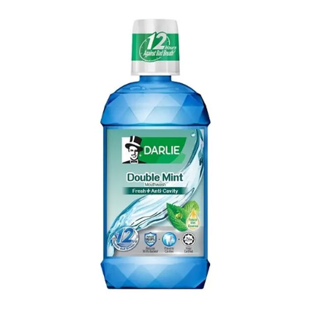 Darlie Mouthwash 500ml (Double Mint/Green Tea