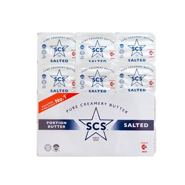 Scs Portion Salted Butter 10gx12