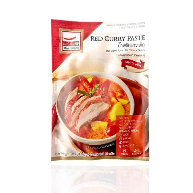 Mae Supen Red Curry Paste 50g