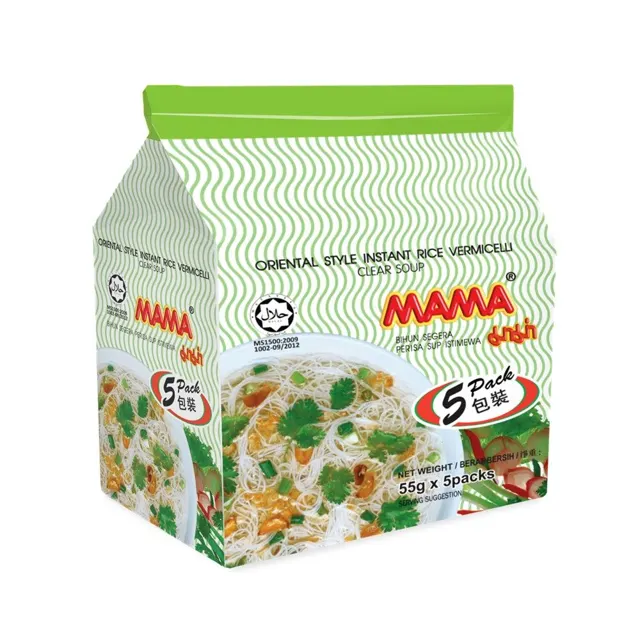 Mama Instant Vermicelli Clear Soup 5×55g