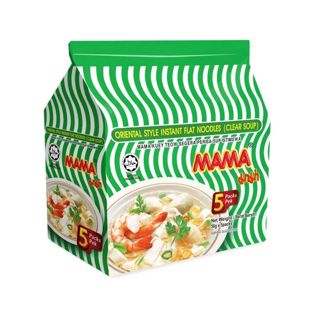 Mama Instant Kuey Teow Clear Soup 5×50g