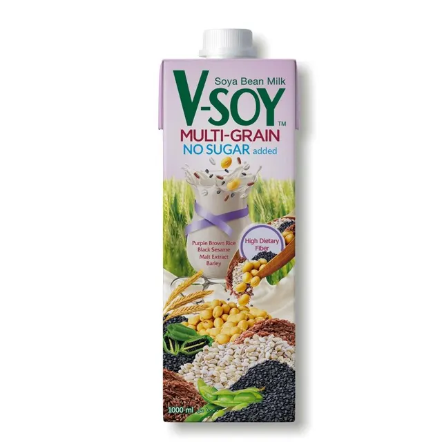 V-Soy Multigrain No Sugar Added UHT 1L
