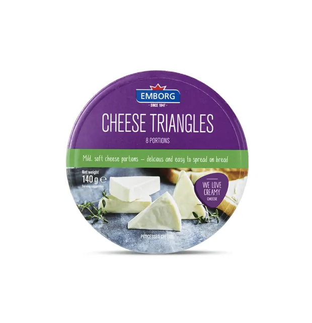 Emborg Triangle Cheese Portion 140g