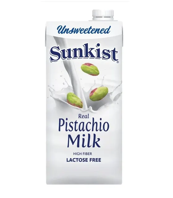 Sunkist Pistachio Unsweetened Milk 946ml