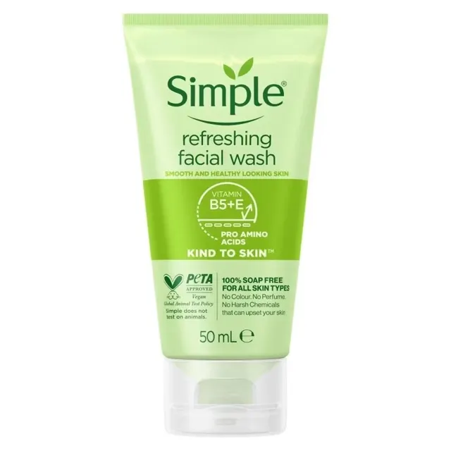 Simple Refreshing Facial Wash Gel 50ml