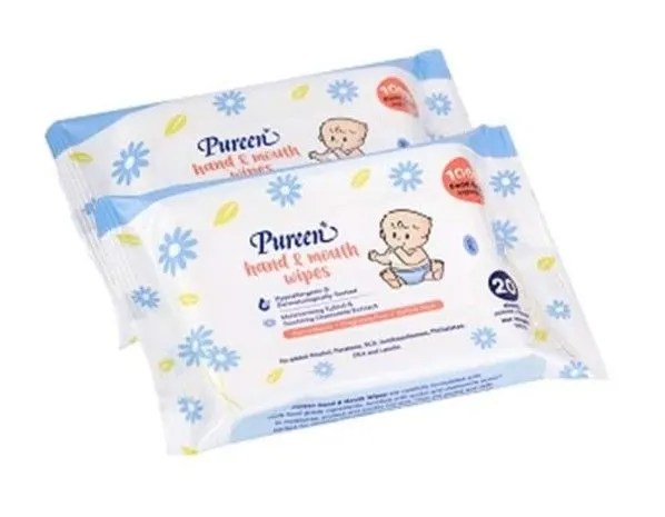 Pureen Baby Wipes 500ml