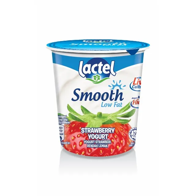 Lactel Smooth Yogurt Strawberry 130g