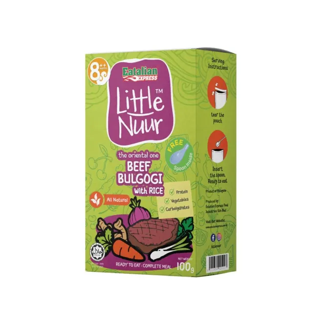 Little Nur Beef Bulgogi+rice 100g