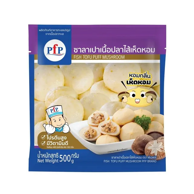 M-Pfp Fish Tofu Puff Mushroom 500g
