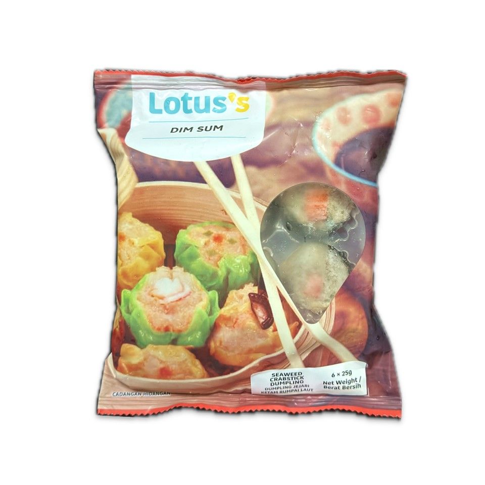 Lotuss Seawd Crab Stk Dump Dimsum 6×25g