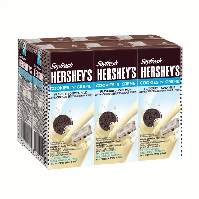 Hershey's Soyfresh Assorted 6×236ml