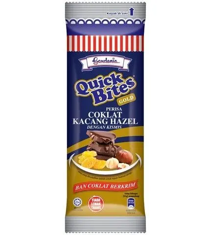 Quick Bites Gold Hazelnut Chocolate Cr