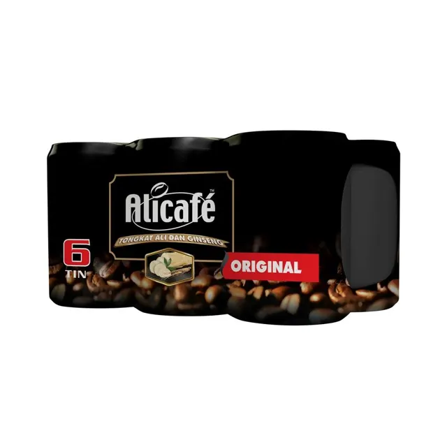 Alicafe Tongkat Ali Ginseng Original 250mlx6