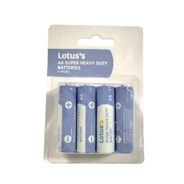 Lotuss Shd Batteries Aaa 8PCS
