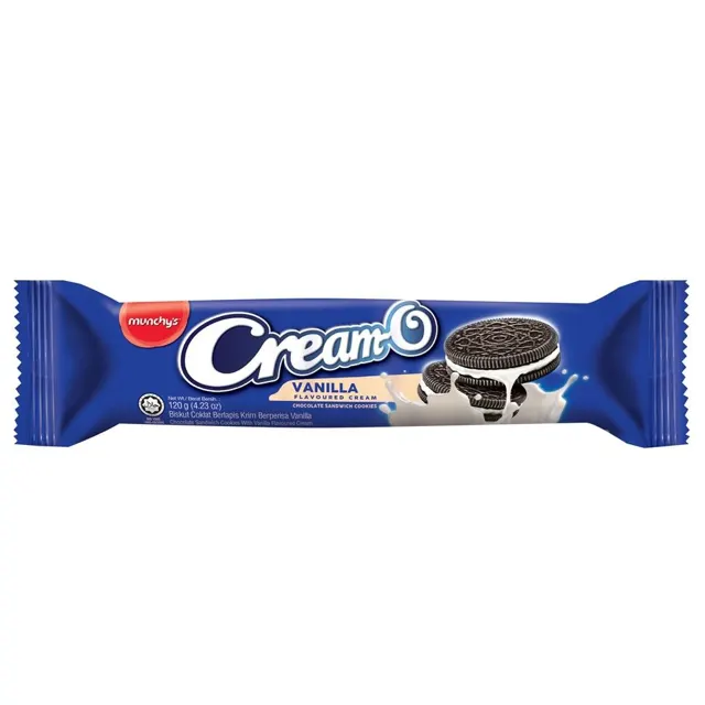 Cream-O Dark Shell Vanilla 120g