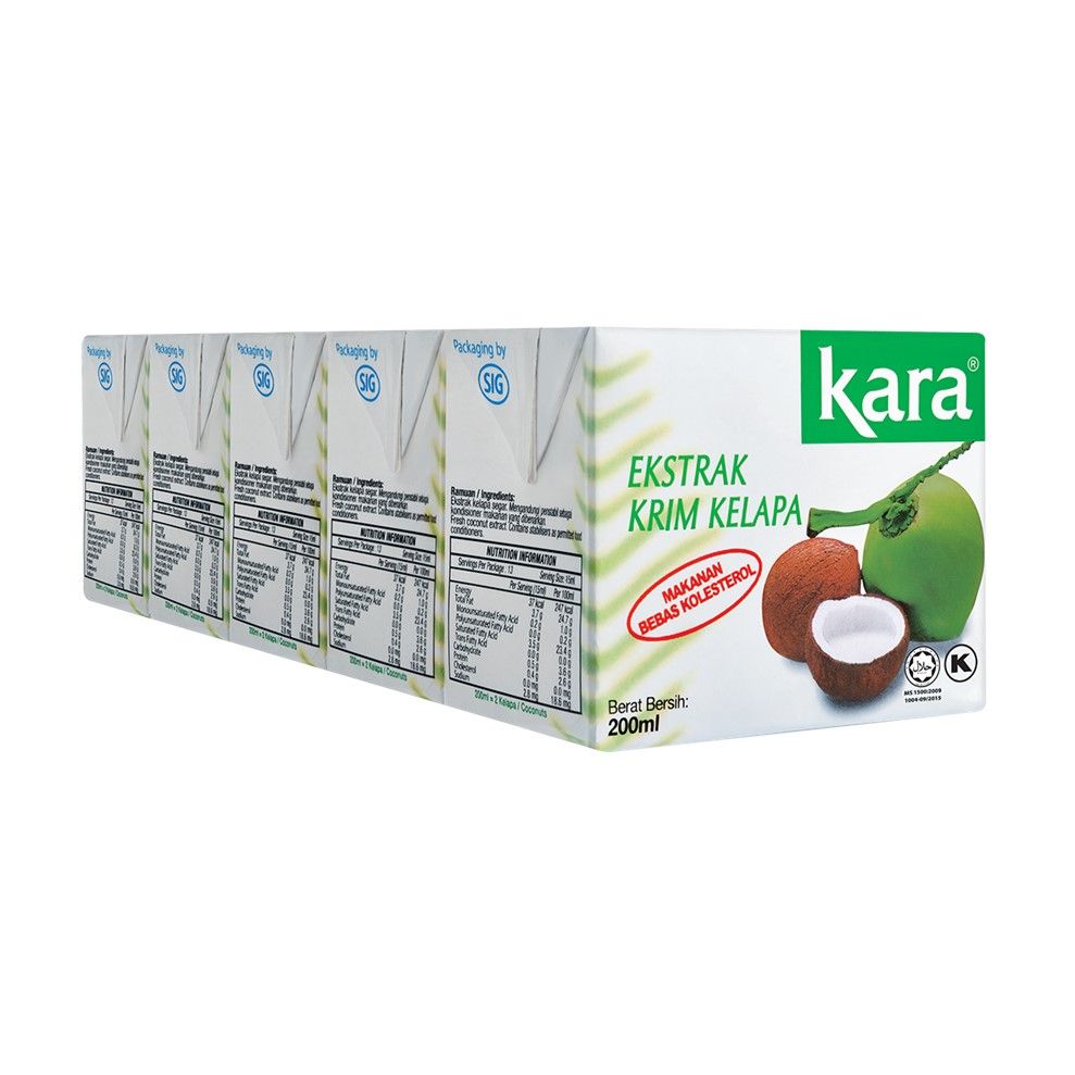 Kara Coconut Cream Combi 200mlx5
