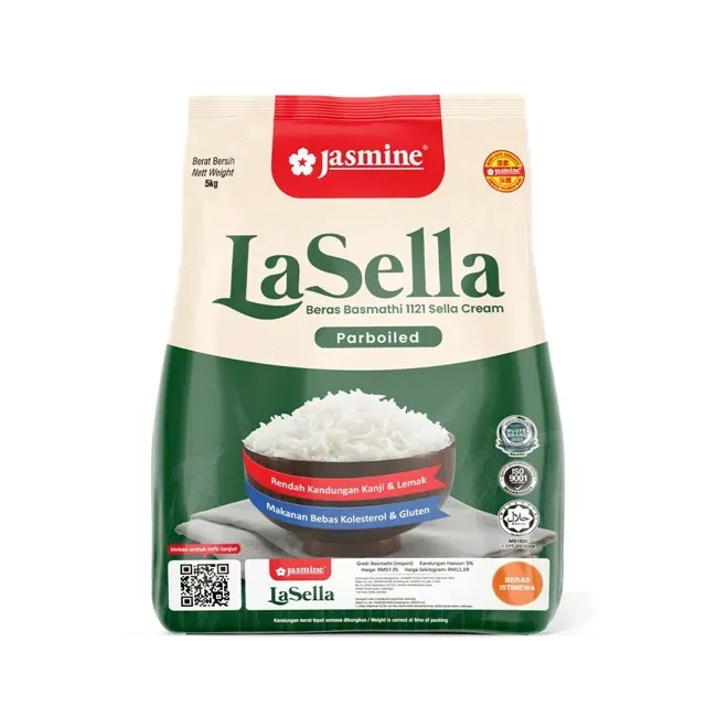 Jasmine La Sella Prbld Basmati Rice 5kg