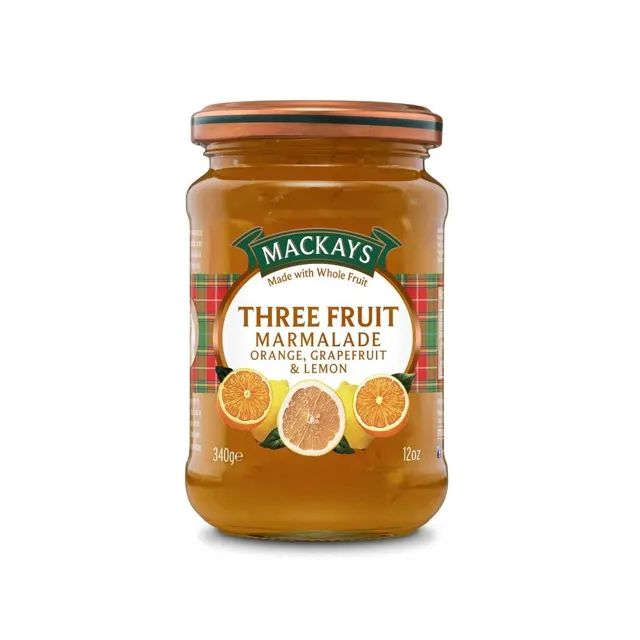 Mackays Three Fruit Marmalade 340g
