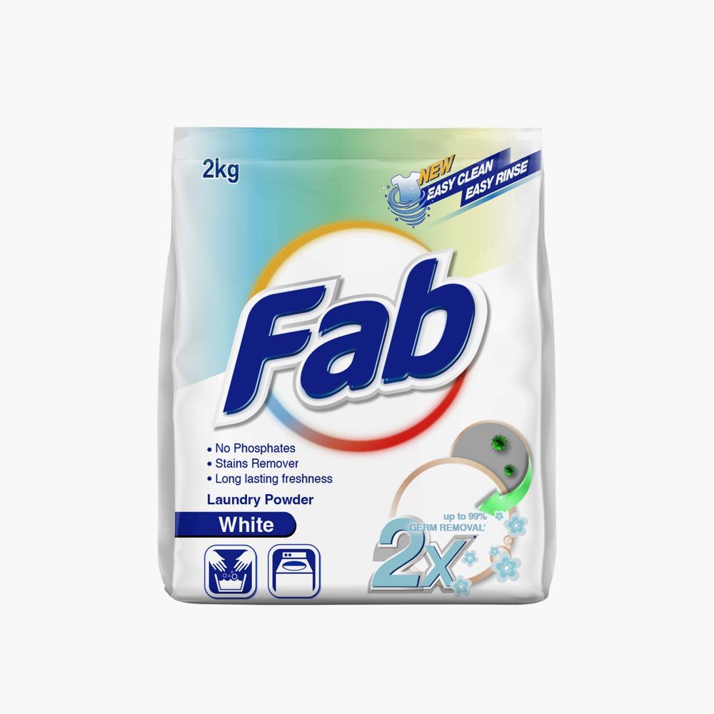 Fab Powder White 2kg