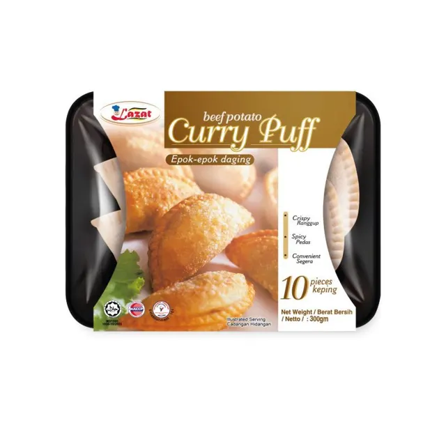 Lazat Curry Puff Potatoes 10's